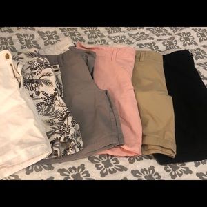 Six pairs of Old Navy size 10 shorts for $20